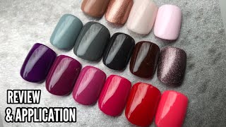 CND Shellac Gel Polish  15 Color Comparisons with Fee Wallace [upl. by Assil221]