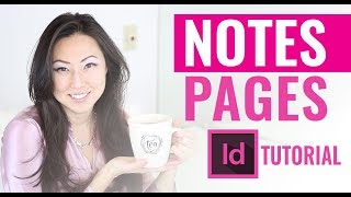 How to create lined pages in InDesign  Notes Pages [upl. by Eirdua254]