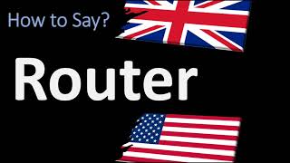 How to Pronounce Router CORRECTLY [upl. by Akoyin953]