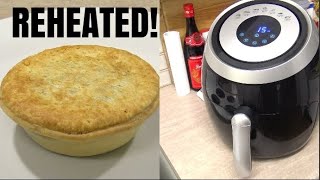 How To Reheat Frozen Meat Pie in an Air Fryer [upl. by Qirat]