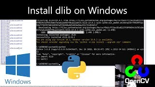 How to install Dlib library for Python 3 on Windows [upl. by Cawley]