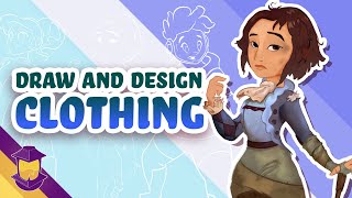 How To Draw and Design BETTER Clothing for Characters [upl. by Nerin]