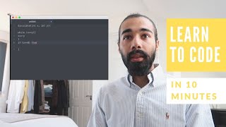 basics of CODING in 10 minutes [upl. by Meldon423]