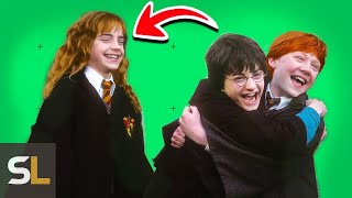 Harry Potter 15 Erros De Gravação E Momentos Dos Bastidores [upl. by Akeyla]