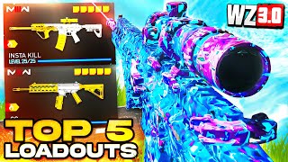 TOP 5 NEW META LOADOUTS in Warzone 3 Best Class Setups [upl. by Enirol]