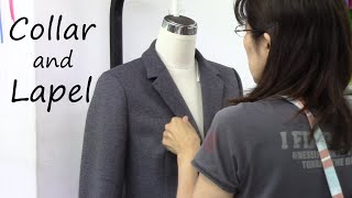 How to sew a jacket collar and lapel [upl. by Ajat]