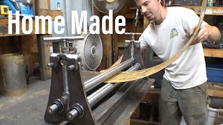 Making a Sheet Metal Roller from Scrap Metal [upl. by Abbey]