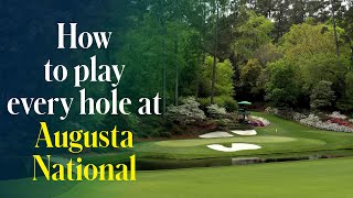 Every hole at Augusta National explained by a different Masters champion [upl. by Epoillac]