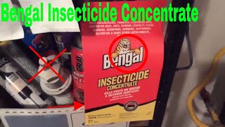 ✅ How To Use Bengal Insecticide Concentrate Review [upl. by Etty]