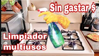 COMO HACER LIMPIADOR CASERO MULTIUSOS CON 2 INGREDIENTES [upl. by Oniuqa]