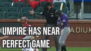 Umpire has near perfect game behind the plate a breakdown [upl. by Jorie]