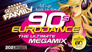 90s Eurodance  The Ultimate Megamix 2021 Edition [upl. by Noby]