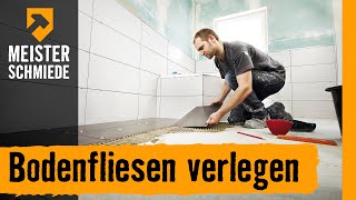 Bodenfliesen verlegen  HORNBACH Meisterschmiede [upl. by Bronwen555]