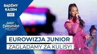 Zaglądamy za kulisy EUROWIZJI JUNIOR 2021 [upl. by Bekha]