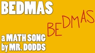 Colin Dodds  BEDMAS Order of Operations Math Song [upl. by Larrej572]