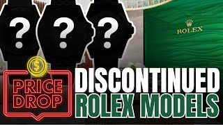 Prices Dropping on Discontinued Rolex Watches [upl. by Attenyl]