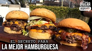 El Secreto para hacer La Mejor Hamburguesa  El Laucha Responde [upl. by Jaban]