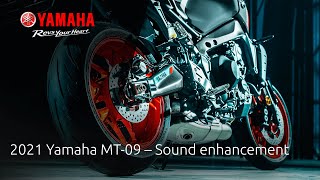 2021 Yamaha MT09 – Sound enhancement [upl. by Oal128]