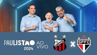 Ituano X São Paulo  Paulistão 2024 na RECORD [upl. by Ettenot]