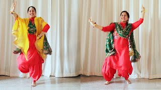 Dance on Long Gavaiyan  Asa Nu Maan Watna Da  Harbhajan Mann  Neeru Bajwa  Gidha  Dance [upl. by Neelcaj167]