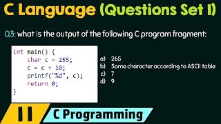 C Programming Important Questions Set 1 [upl. by Clements]