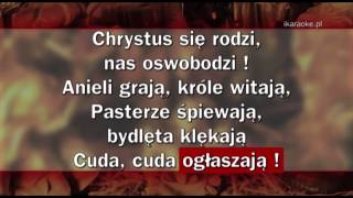 Kolęda  Dzisiaj w Betlejem karaoke [upl. by Anehsuc663]