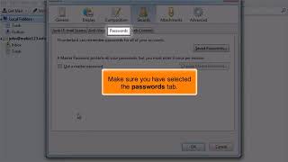 Thunderbird How to Change Your Email Password [upl. by Trebo79]