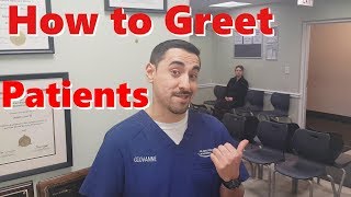 Dental Assistant Tips How To Greet Patients [upl. by Ahseyn]