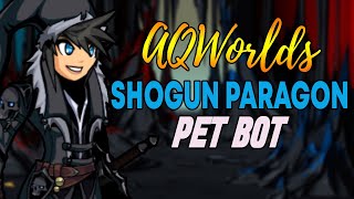 AQW  Updated SHOGUN PARAGON PET Bot  LEGION TOKEN Bot  Grimoire 38 PRO [upl. by Khalin]