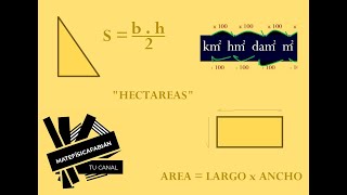 CALCULAR HECTÁREAS de un TERRENO paso a paso KILÓMETROS a HECTÓMETROS METROS a HECTÁREAS etc [upl. by Nessah246]