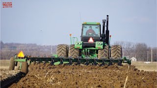 12 Bottom JOHN DEERE Plow [upl. by Neelhtak57]