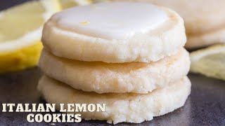 ITALIAN LEMON COOKIES  An Italian in My Kitchen [upl. by Jairia]