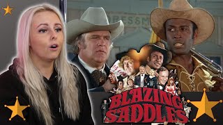 BLAZING SADDLES 1974  FIRST TIME WATCHING  REACTION [upl. by Sessilu]