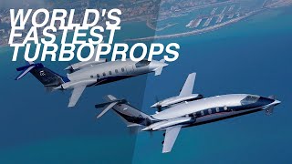 Top 5 Fastest Turboprops  Price amp Specs [upl. by Enaenaj]