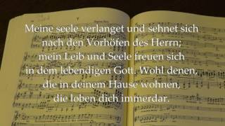 Brahms German Requiem pronunciation guide [upl. by Ammeg]