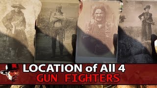 All Gun Fighters Locations  Red Dead Redemption 2  Guide [upl. by Latrina338]