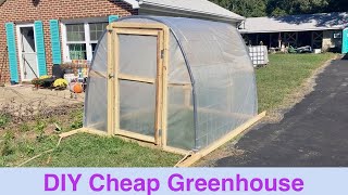 DIY Cheap Greenhouse [upl. by Rheta]