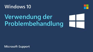 So verwendest du die WindowsProblembehandlung  Microsoft  Windows 10 [upl. by Nmutua218]