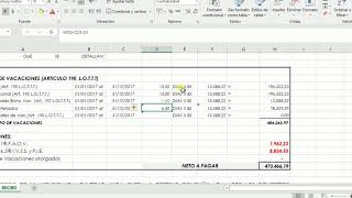 Calculo de Vacaciones segun LOTTT [upl. by Emmie517]