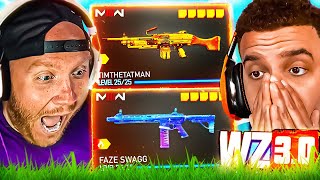 SWAGG amp TIMTHETATMAN BUILD EACH OTHERS META LOADOUTS IN WARZONE 3 [upl. by Nosro]