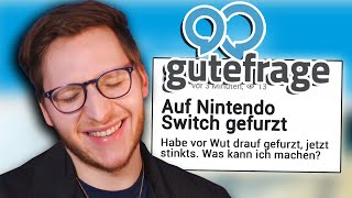 Auf Switch GEFURZT  GuteFrage punkt NICHT [upl. by Dustin458]