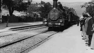 Arrival of a Train at La Ciotat Lumière Brothers 1896 [upl. by Dagney]