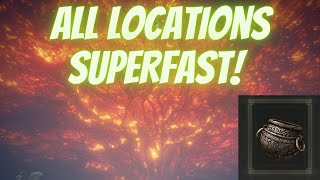 ALL Ritual Pot Locations SUPERFAST  Elden Ring [upl. by Flory]