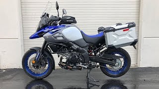 2019 Suzuki VStrom 1000XT Adventure Review  MC Commute [upl. by Haissem]