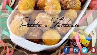 Castagnole alla Ricotta  Ricetta di Carnevale [upl. by Yhtamit]