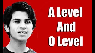 A Level And O level Education System By Little Professor Hammad Safi [upl. by Keligot]