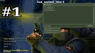 Counter Strike 16 console commands  Tutorial  1 [upl. by Clare79]