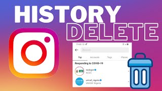 how to check Search history and clear it on Instagram [upl. by Tristram441]