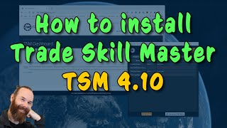 How to install TRADESKILLMASTER TSM 410 add on  WoW Gold [upl. by Nylinej]