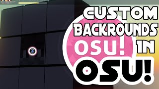 How To Get A Custom SlideshowBackground in osu [upl. by Michaela930]